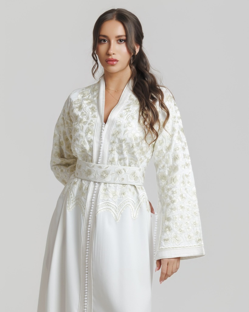 Moroccan Crepe Kaftan 2